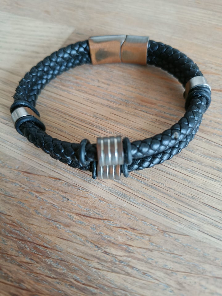 Armbånd, læder, ?