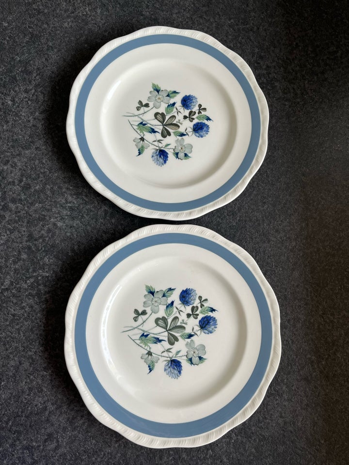 Porcelæn Tallerken Alfred