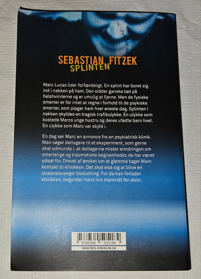 Splinten, Sebastian Fitzek,