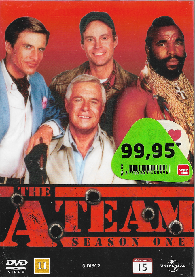 A-Team Season 1 (5 Discs) Nye i