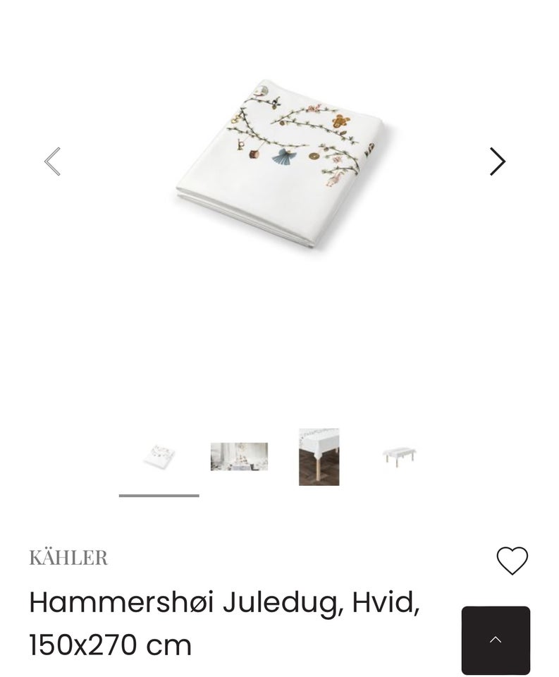 Andet, Kähler juledug, Kähler/