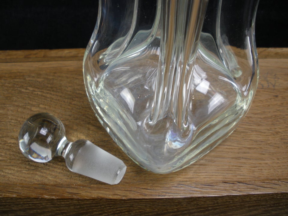 Glas Klukflaske 23 cm Holmegaard