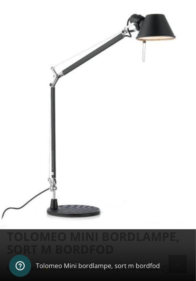 Artemide, Mini, bordlampe