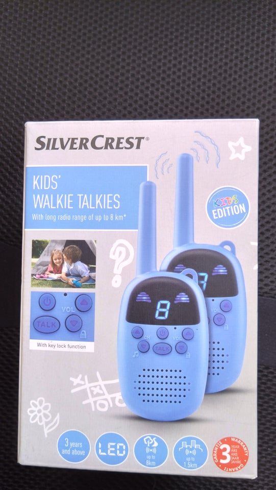 Walkie-Talkie SILVER CREST -- NYE