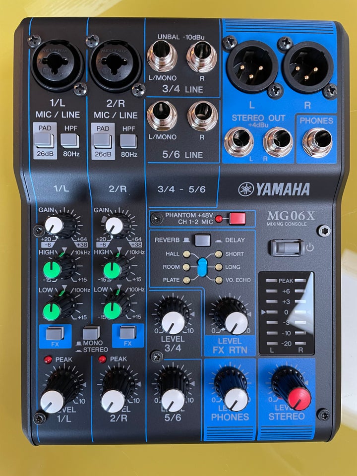 mixer Yamaha MG06X