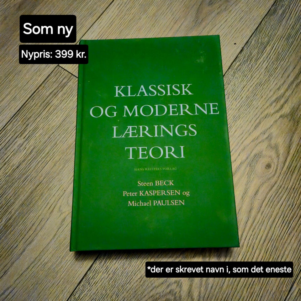 Klassisk og moderne læringsteori,