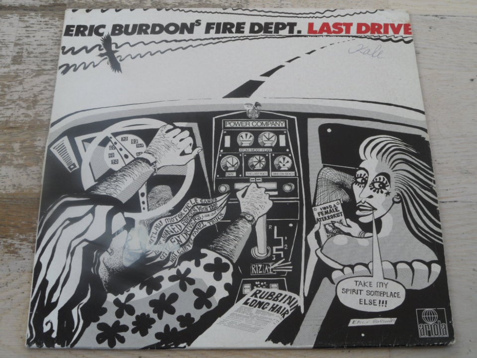 LP, ERIC BURDON'S FIRE DEPT, LAST