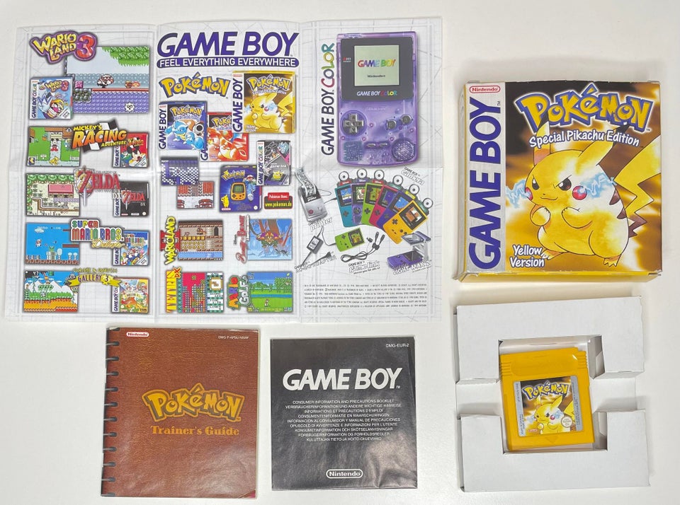 Pokemon Yellow, Gameboy