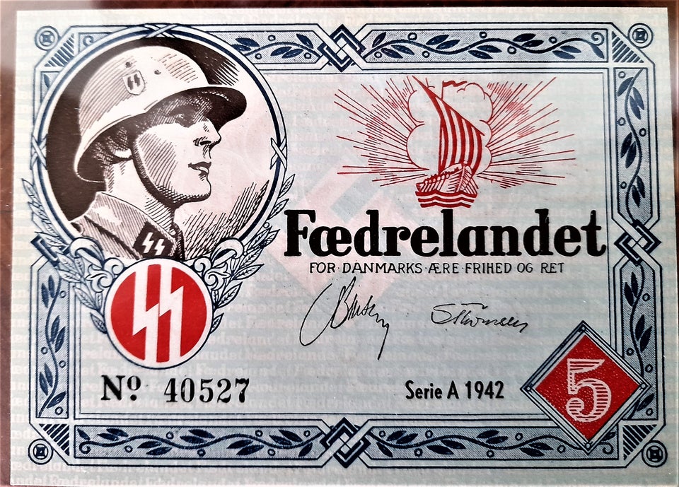 Danmark, sedler, 5 kr.