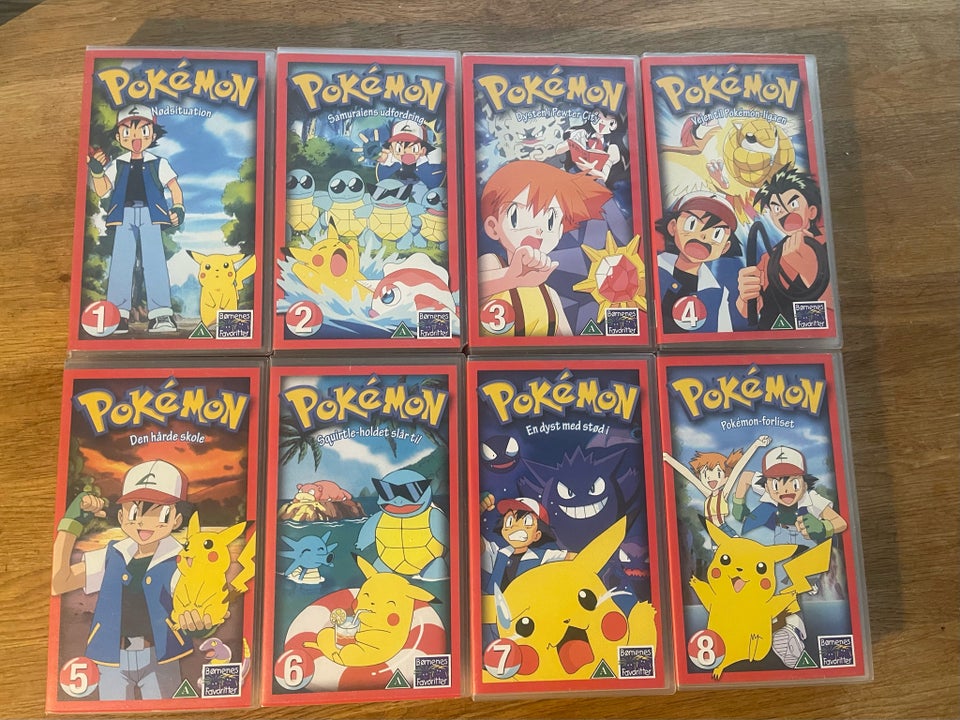 Tegnefilm, Pokemon vhs film