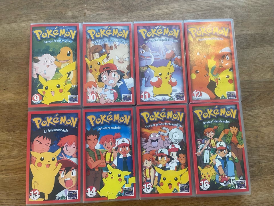 Tegnefilm, Pokemon vhs film