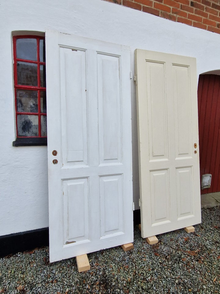 Dannebrogsdør, fyrretræ, b: 82 h: