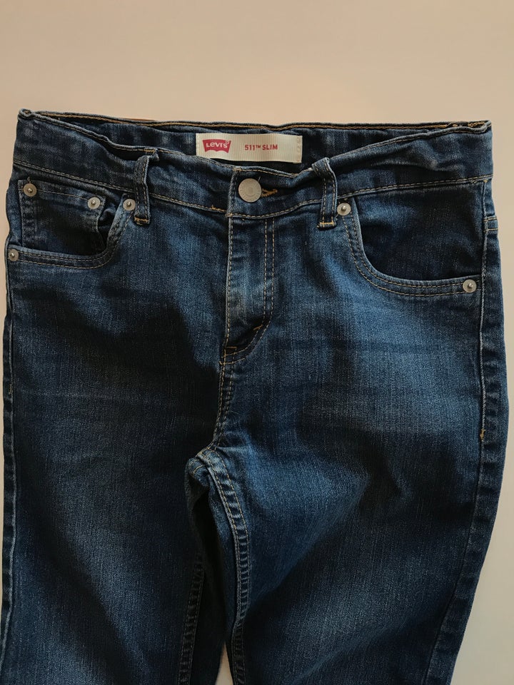 Jeans, Mørkeblå slim, Lewis