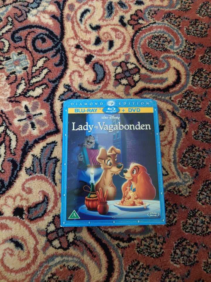 Lady og Vagabonden, Blu-ray,