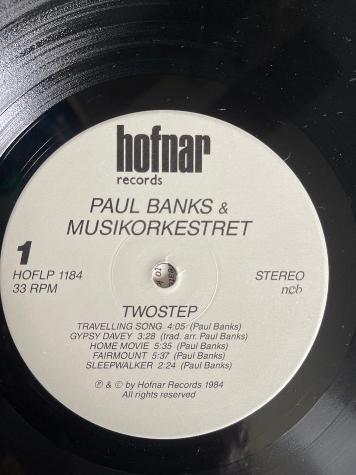 LP, Poul Banks og musikorkestret ,