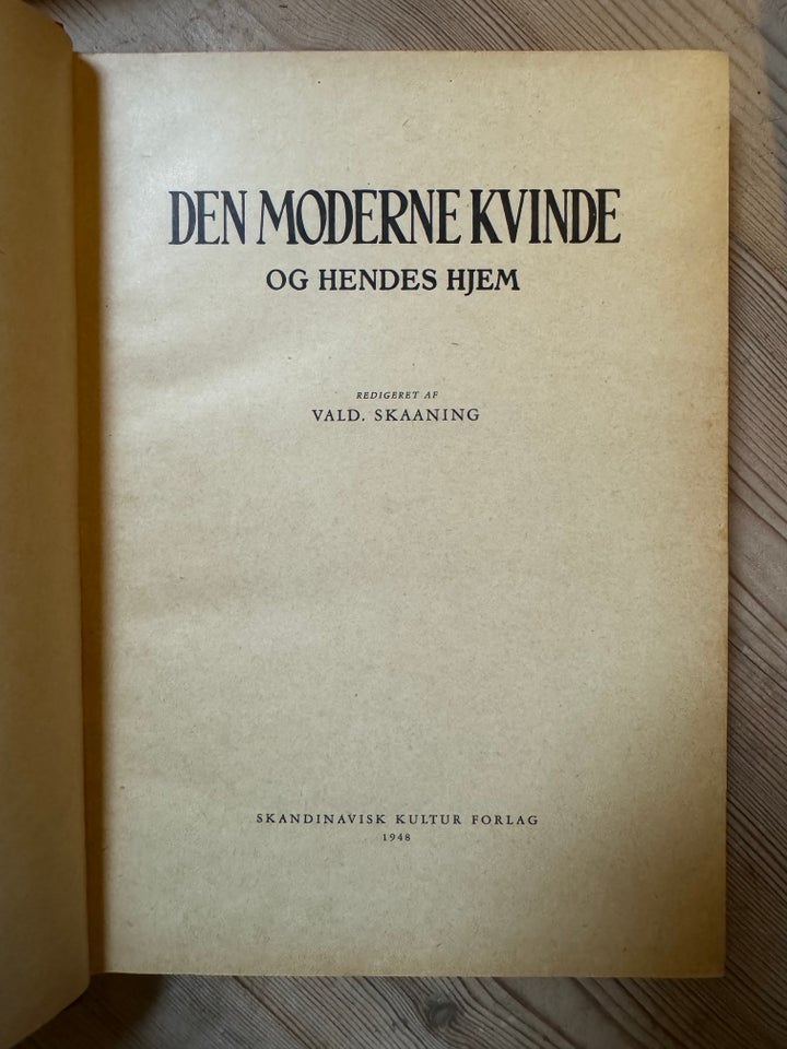 Den Moderne Kvinde og hendes hjem,