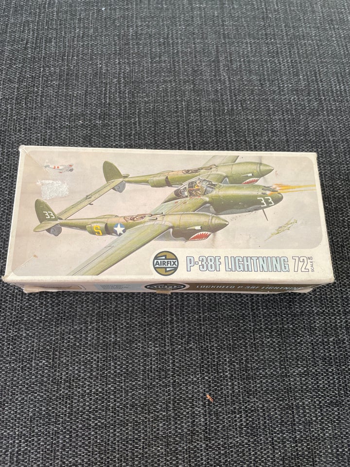 Byggesæt, Airfix P-38F Lightning,