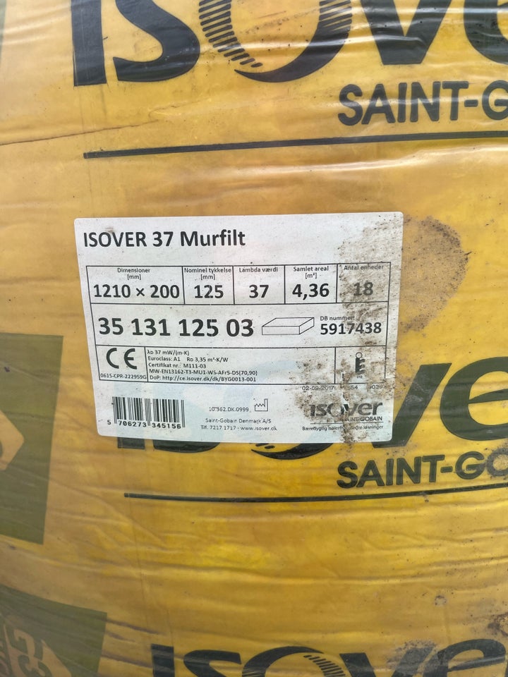 Isover Murfilt