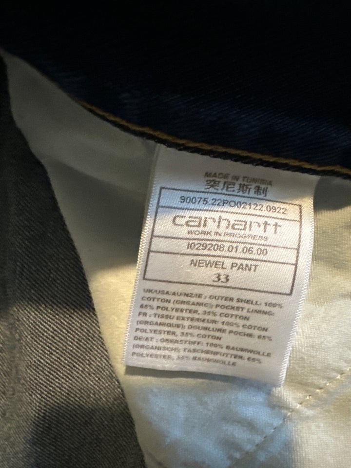 Jeans, Carhartt, str. 33