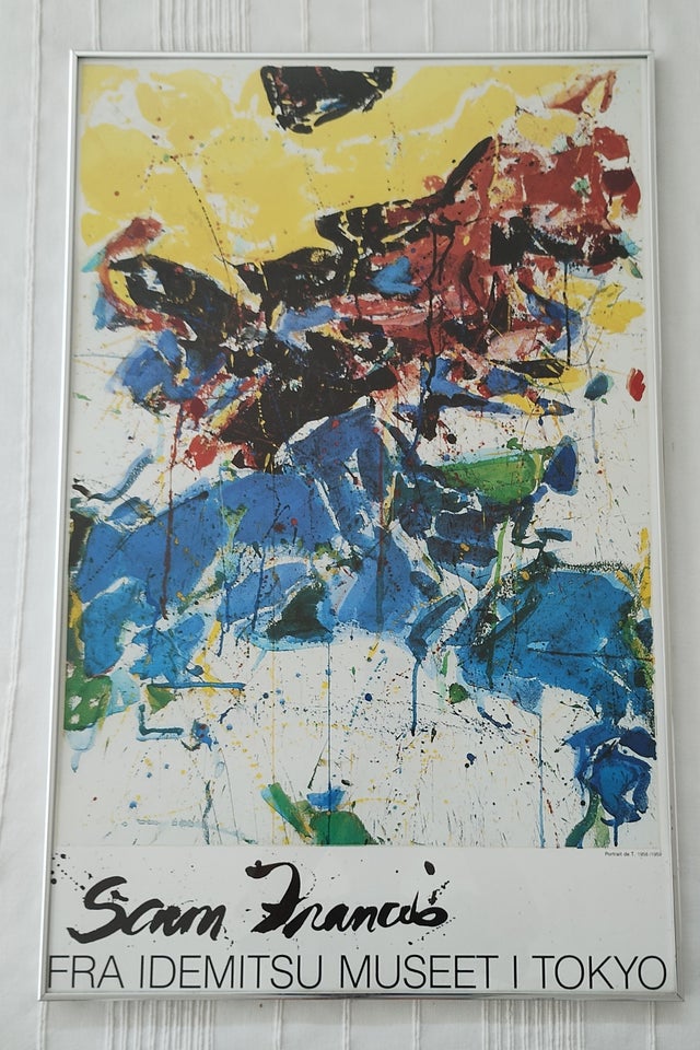 MUSEUMSPLAKAT , SAM FRANCIS,