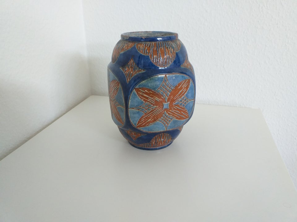 Keramik, Vase, O. Grell 1931