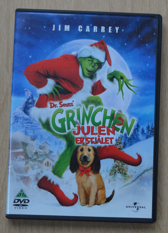 Grinchen Julen er stjålet DVD