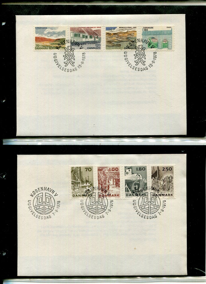 Danmark + Færøerne 54 FDC