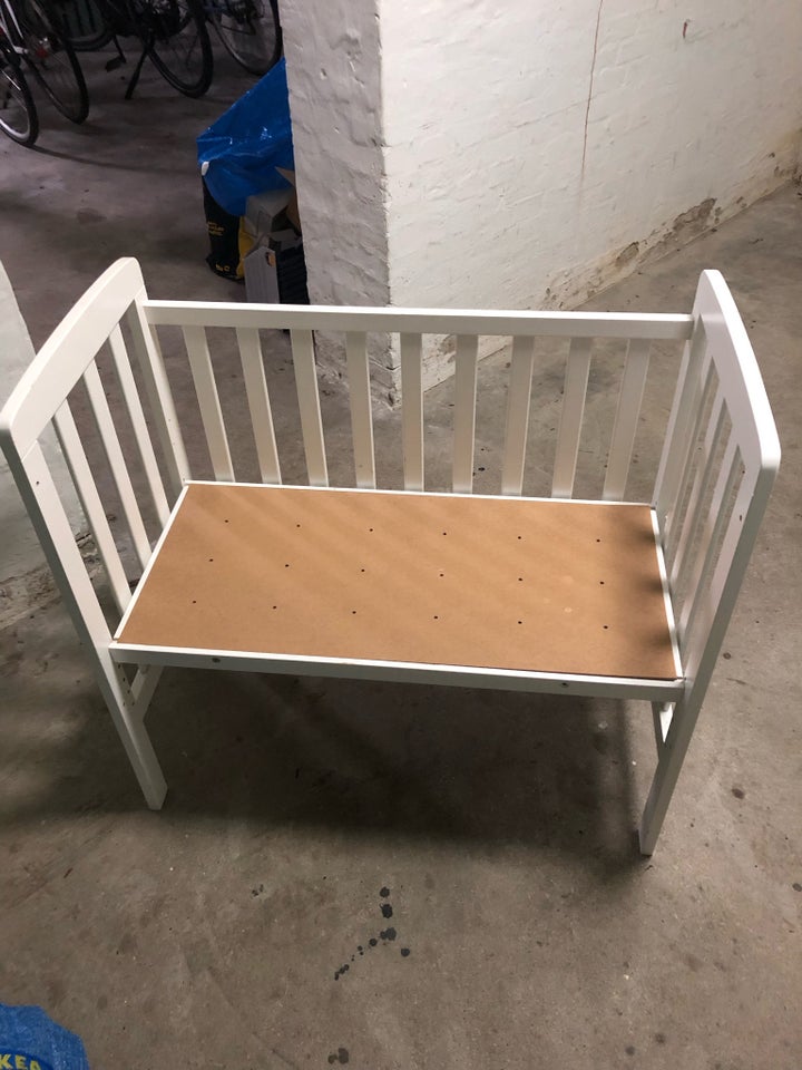 Babyseng, Bedside crib 45x90, hvid