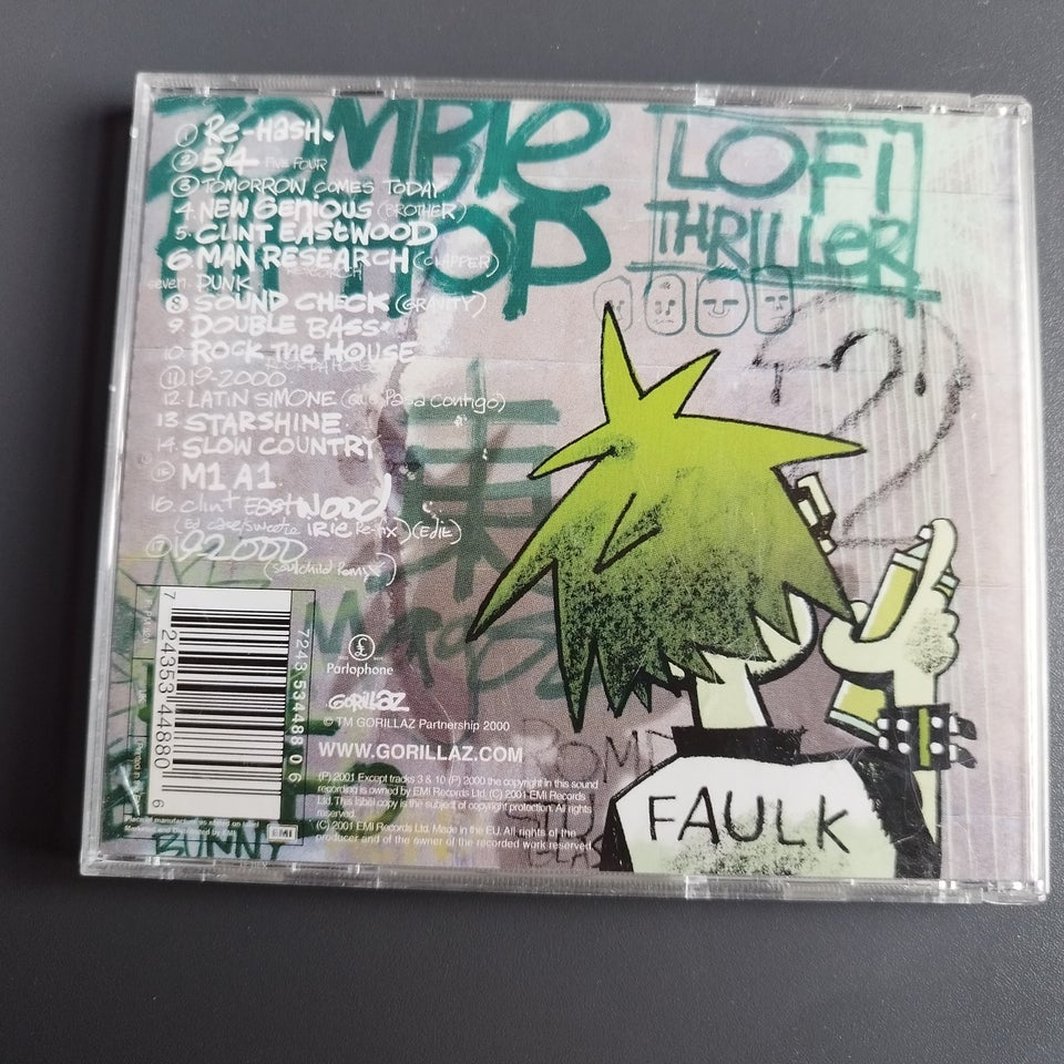 Gorillaz: Gorillaz, hiphop