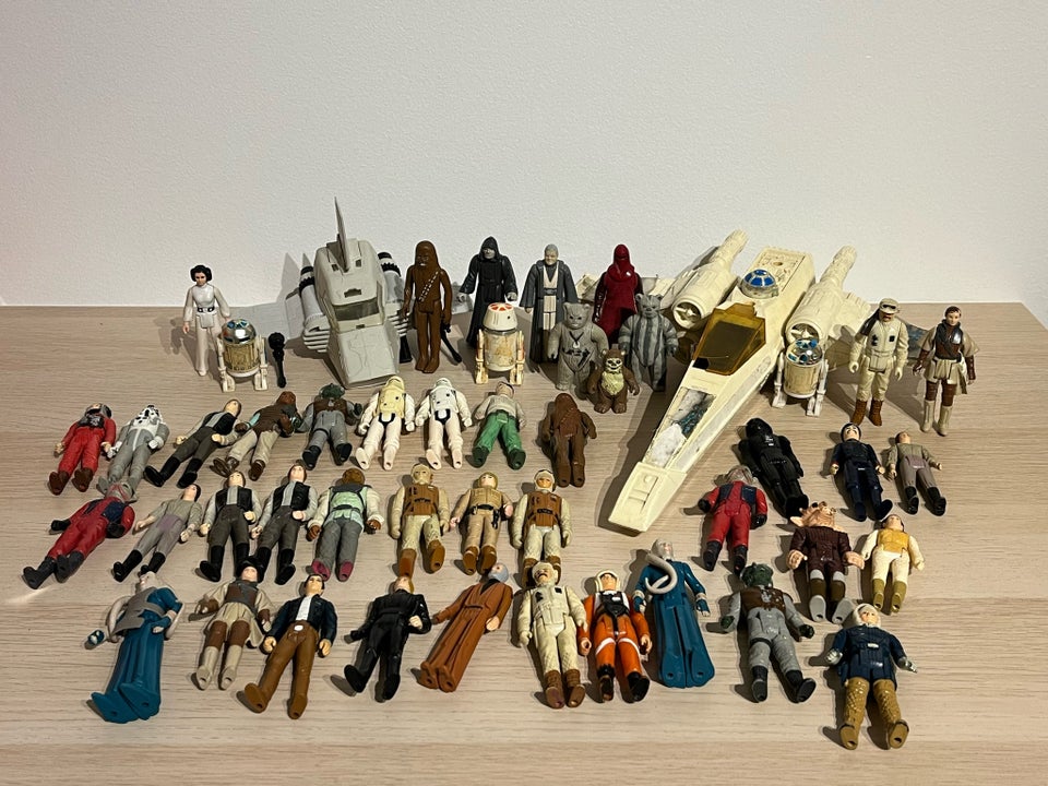 SOLGT. Vintage star wars samling,