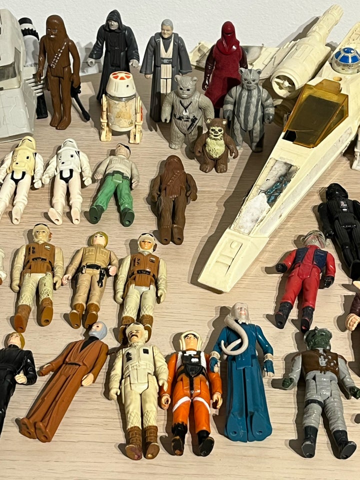 SOLGT. Vintage star wars samling,