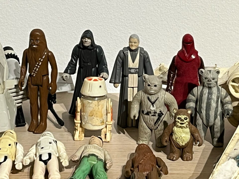 SOLGT. Vintage star wars samling,