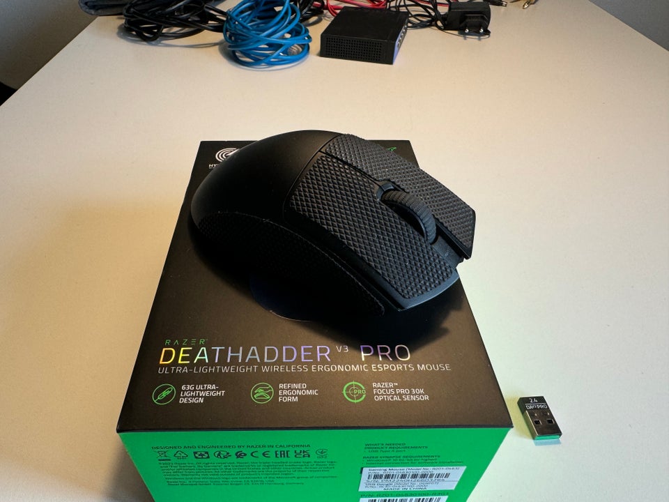 Mus, Razer, DeathAdder v3 Pro