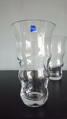 Vase Glasvase Lyngby glas