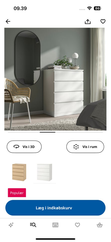 Ikea Malm kommode , Ikea malm