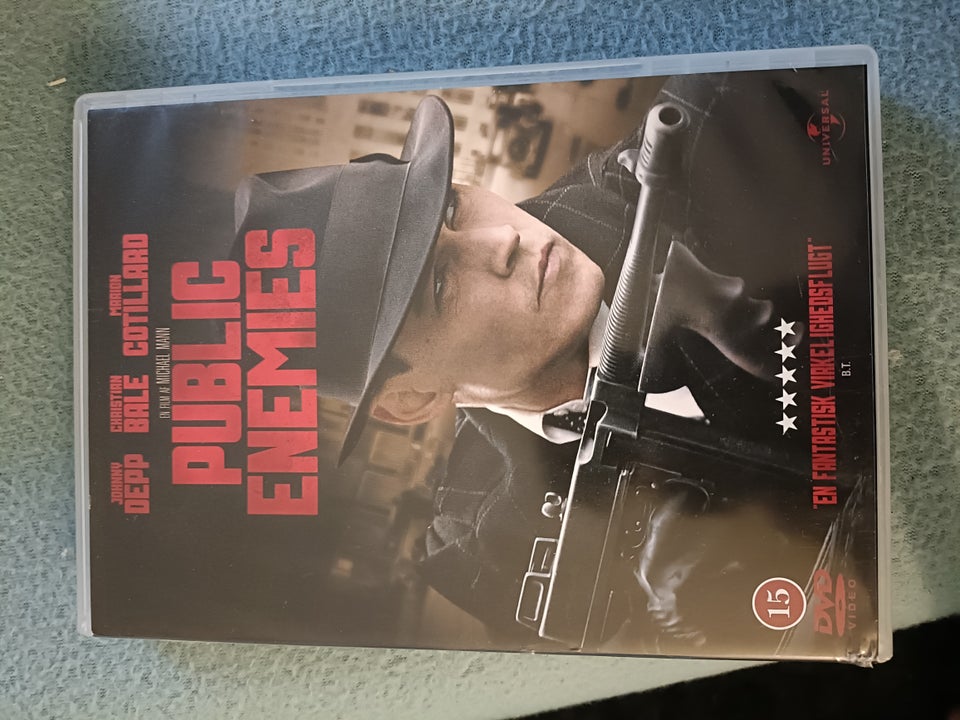 Public enemies DVD thriller