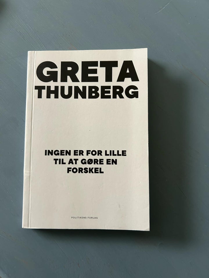 Ingen er for lille, Greta Thunberg,