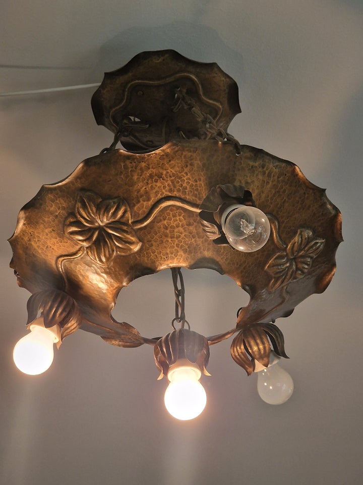 Lysekrone Bronze lofts lampe