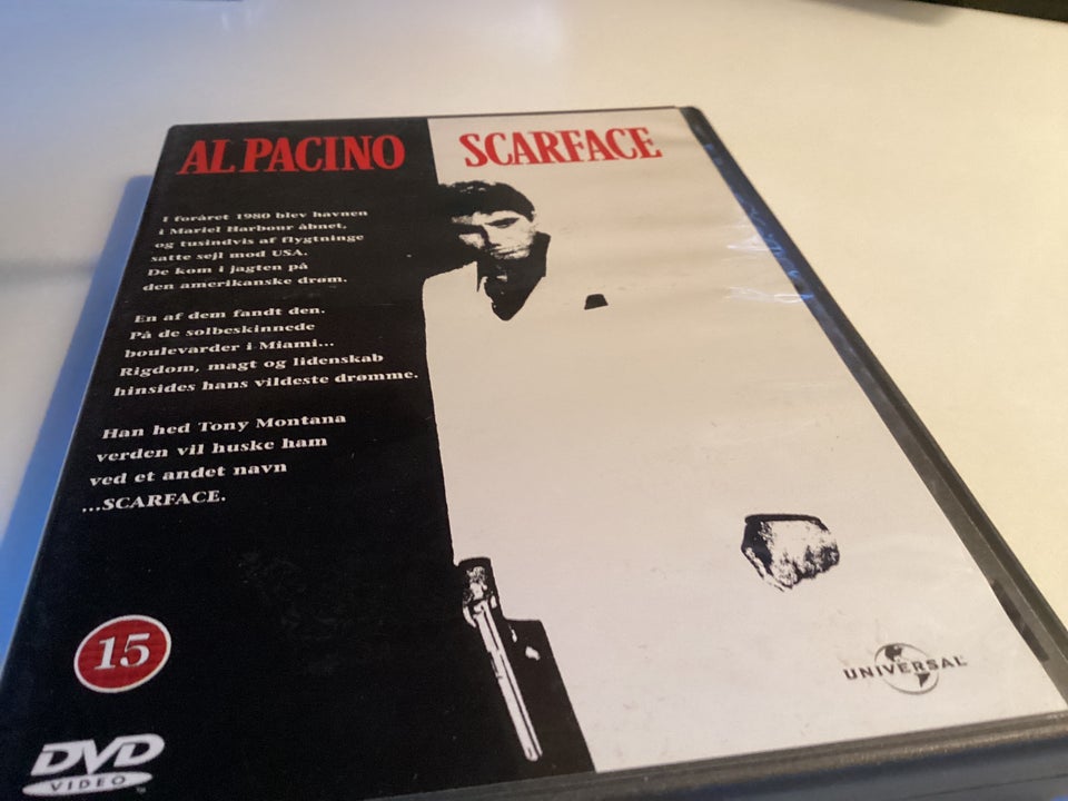 Scarface , DVD, drama