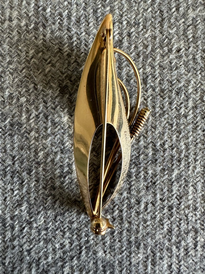 Broche, guld, Herman Siersbøl