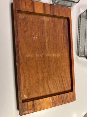 Glas Cabaretfad teak og glas