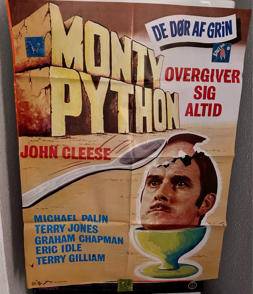 Filmplakat Monty Python Overgiver