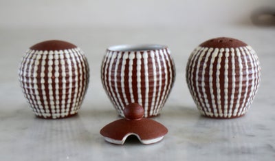 Keramik Sennep/salt og peber