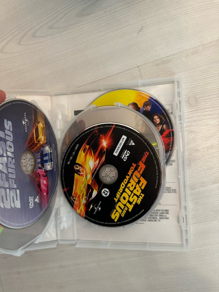 Fast and Furious, DVD, action