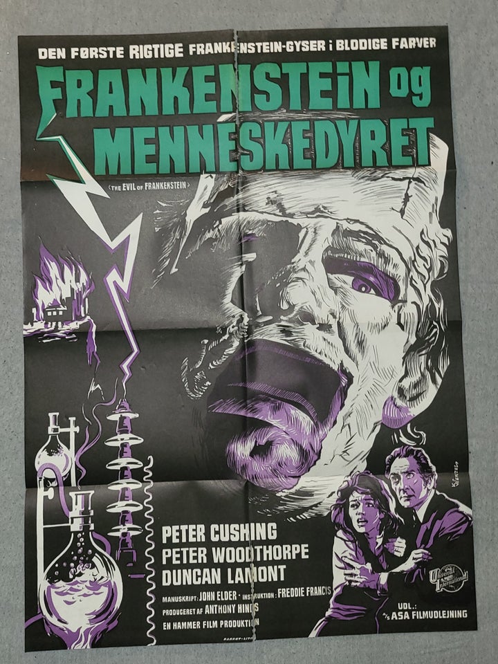 Filmplakat, motiv: Frankenstein