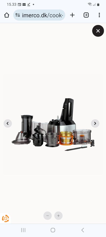 Cook and Baker slowjuicer Cook and