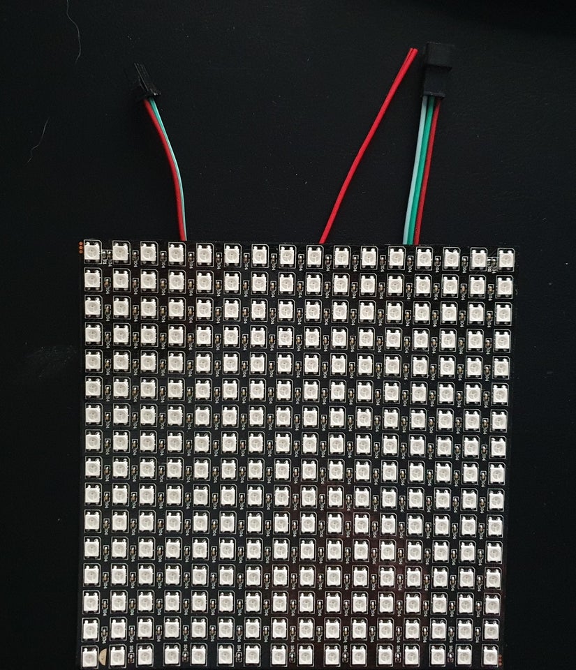 Andet 16x16 (256 leds) WS2812B LED