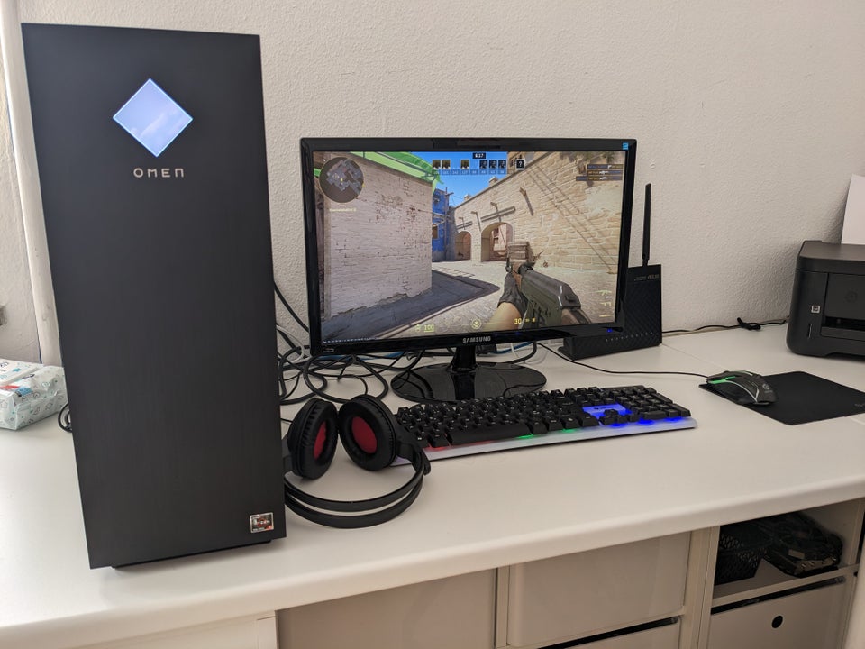 HP OMEN 25L RTX 3060 SETUP  AMD