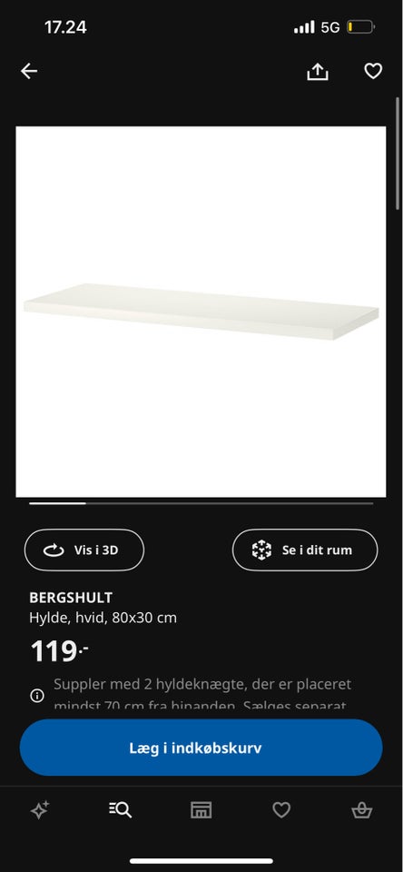 Bergshult Hylde  Ikea