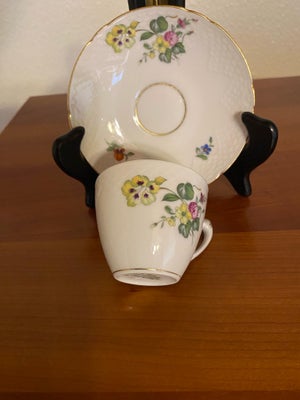 Porcelæn BG saksisk blomst